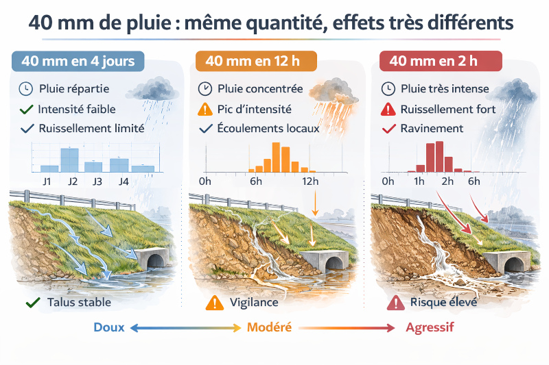 illustration séquence de températures