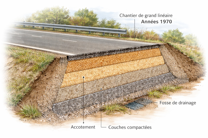 Photos déterioration chaussée
